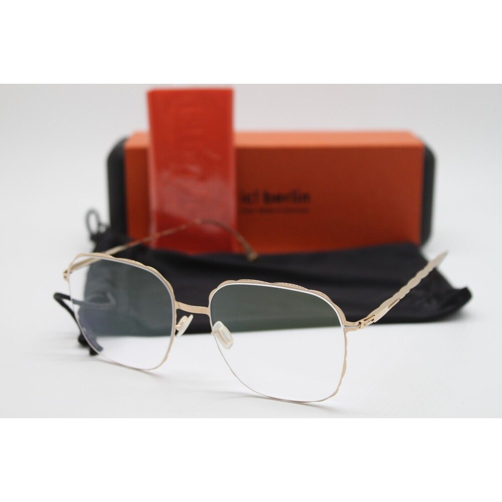NEW IC! BERLIN TERESA ROSE GOLD AUTHENTIC EYEGLASSES W/CASE 50-13